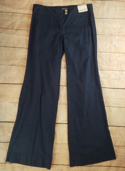 New York & Company Pants - NY&C New York Company Linen Flare Dress Pants